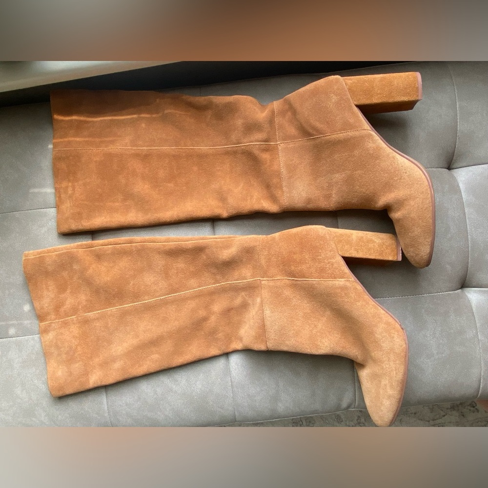 Tall Suede Boots